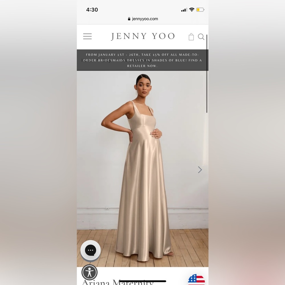 Jenny yoo maternity dress